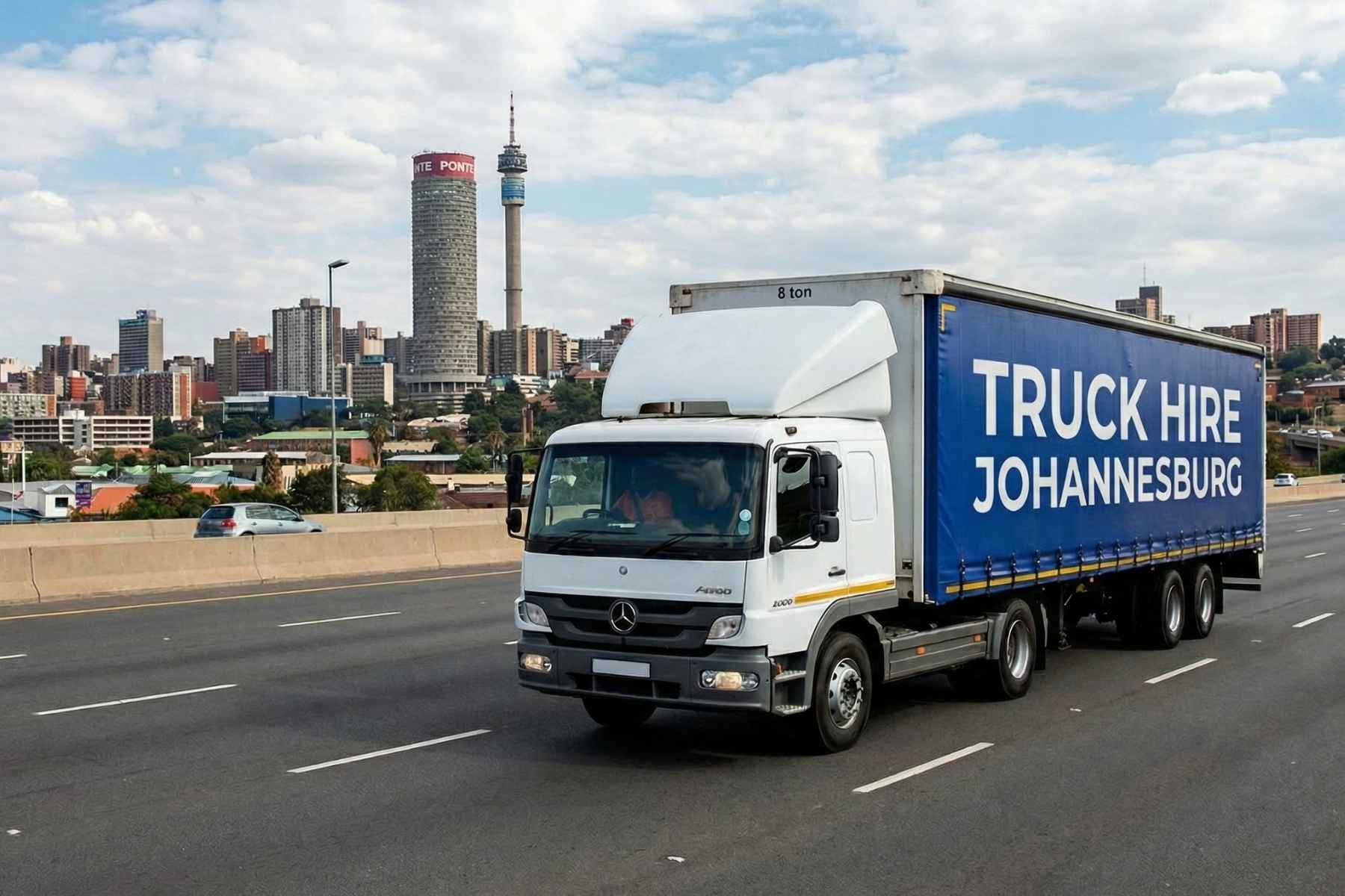 Truck hire, van hire and specialist vehicle hire services across Johannesburg